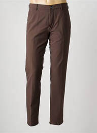 Pantalon chino elasticitate mărime normală maro MEYER bărbat