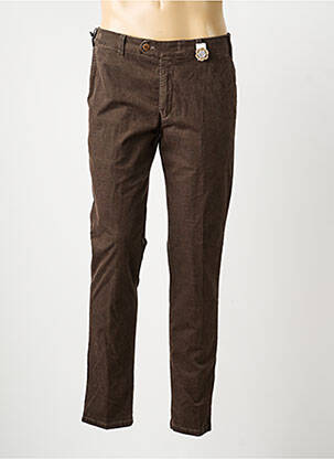 Pantalon chino elasticitate mărime normală maro MMX bărbat