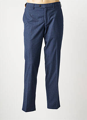 Pantalon slim țesătură melanj mărime normală albastru MMX bărbat