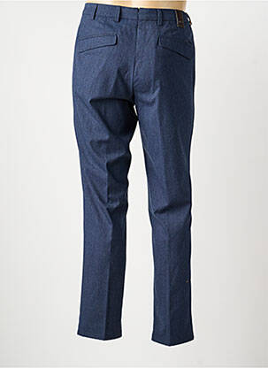 Pantalon slim țesătură melanj mărime normală albastru MMX bărbat