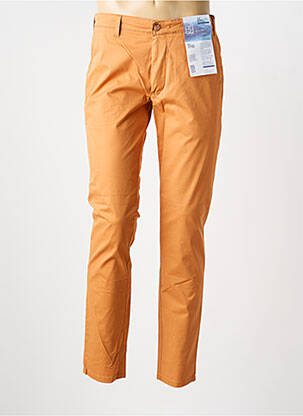Pantalon chino bio talie joasă portocalie M5 BY MEYER bărbat