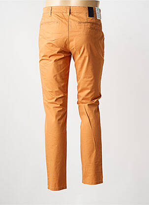 Pantalon chino bio talie joasă portocalie M5 BY MEYER bărbat