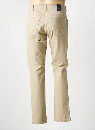 Pantalon slim țesătură poplin mărime normală bej M5 BY MEYER bărbat