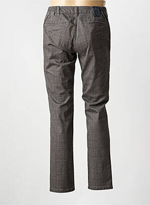 Pantalon chino imprimeu imprimeu prinț de wales mărime normală gri M5 BY MEYER bărbat