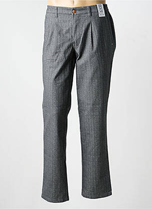 Pantalon chino țesătură melanj mărime normală gri M5 BY MEYER bărbat