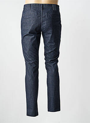 Pantalon chino țesătură melanj mărime normală albastru M5 BY MEYER bărbat