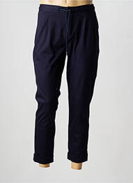 Pantalon chino elasticitate mărime normală albastru DESOTO bărbat
