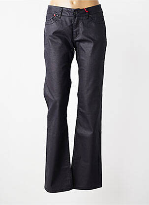 Pantalon drept elasticitate mărime normală negru I.CODE (By IKKS) femeie