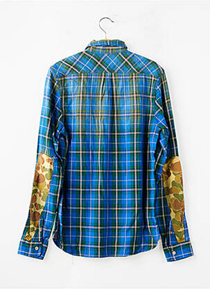 Cămașă cu mâneci lungi țesătură poplin albastru SCOTCH & SODA băiat