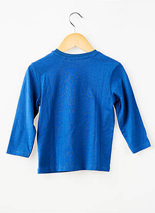 Tricou mâneci lungi mâneci lungi albastru IKKS băiat