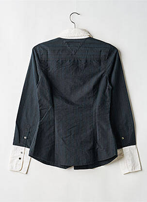 Cămașă croială cambrată mâneci lungi negru TOMMY HILFIGER femeie