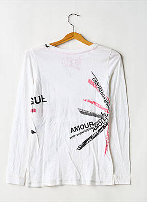 Tricou mâneci lungi mâneci lungi alb PEPE JEANS femeie