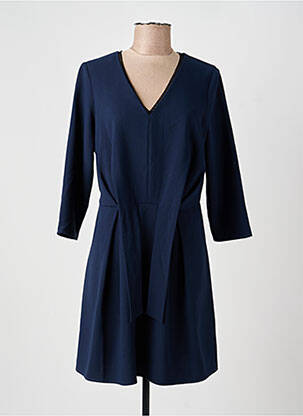 Rochie scurtă mâneci lungi mâneci lungi albastru I.CODE (By IKKS) femeie