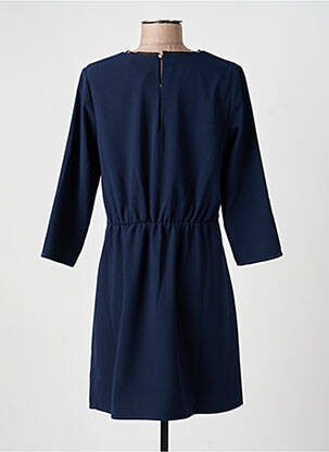 Rochie scurtă mâneci lungi mâneci lungi albastru I.CODE (By IKKS) femeie