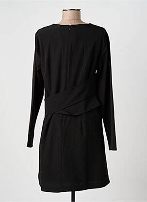 Rochie midi mâneci lungi mâneci lungi negru BY ZOE femeie