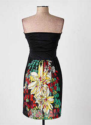 Rochie scurtă fără mâneci fără mâneci negru YUMI femeie
