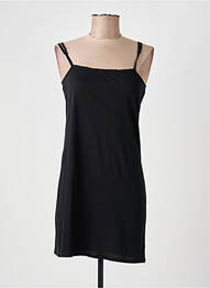 Top mâneci cu bretele ajustabile bretele subțiri negru I.CODE (By IKKS) femme