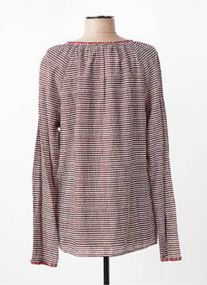 Tunică mâneci lungi guler rotund maro MAISON SCOTCH femeie