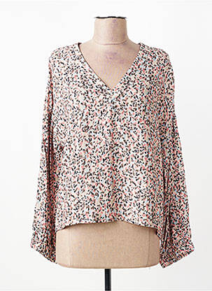 Bluză mâneci lungi mâneci lungi bej I.CODE (By IKKS) femeie
