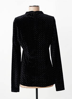 Top elasticitate mâneci lungi negru MINIMUM femeie