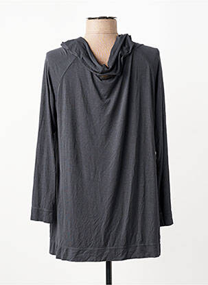 Tricou mâneci 3/4 mâneci 3/4 gri PAKO LITTO femeie