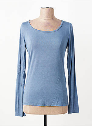 Tricou mâneci lungi mâneci lungi albastru PAKO LITTO femme