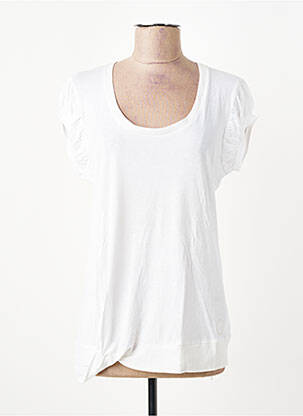 Tricou elasticitate mâneci scurte alb FIRETRAP femeie