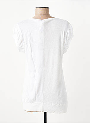 Tricou elasticitate mâneci scurte alb FIRETRAP femeie