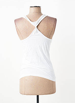 Tricou imprimeu fantezie bretele subțiri alb FIRETRAP femeie