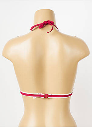 Sutien de costum de baie elasticitate top triunghiuri roz PRINCESSE TAM-TAM femeie