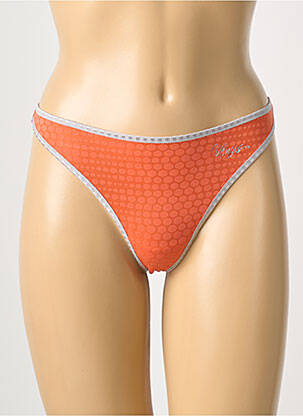 Tanga elasticitate portocaliu DDP femme