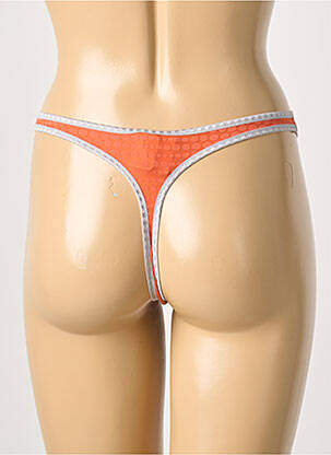 Tanga elasticitate portocaliu DDP femeie
