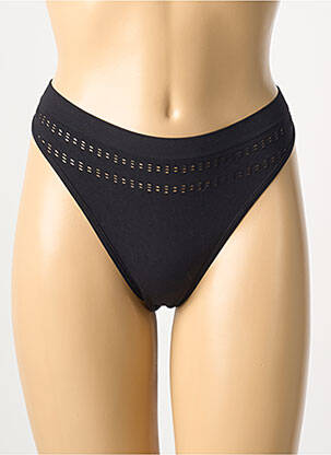 Tanga elasticitate negru JIPEPE femeie