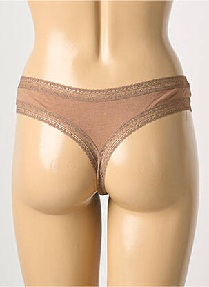 Tanga elasticitate maro PRINCESSE TAM-TAM femeie