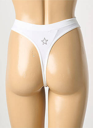 Tanga elasticitate alb JIPEPE femeie