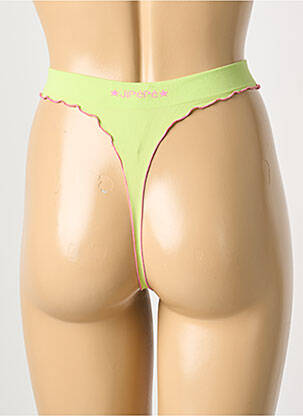 Tanga elasticitate verde JIPEPE femeie