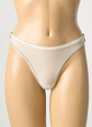 Tanga elasticitate bej IKKS femeie