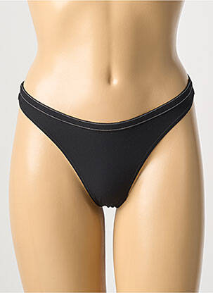 Tanga elasticitate negru IKKS femeie