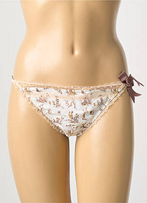 Tanga elasticitate maro PRINCESSE TAM-TAM femeie