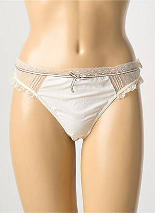 Tanga elasticitate bej PRINCESSE TAM-TAM femeie