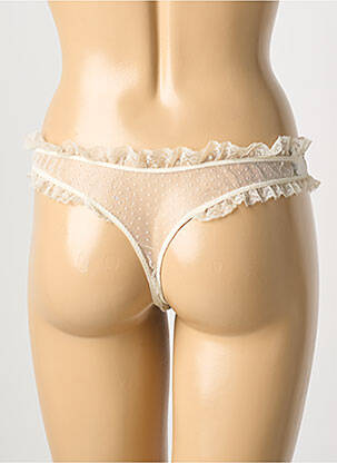 Tanga elasticitate bej PRINCESSE TAM-TAM femeie