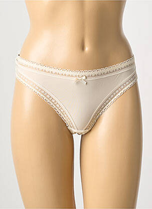 Tanga elasticitate bej PRINCESSE TAM-TAM femeie