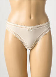Tanga elasticitate bej PRINCESSE TAM-TAM femme