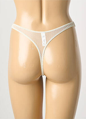 Tanga elasticitate albastru DDP femeie