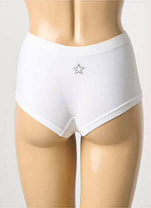 Shorty elasticitate alb JIPEPE femeie