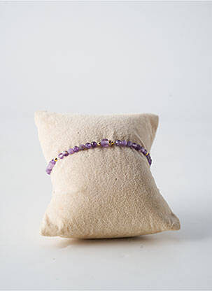 Brățară ornament piatră violet BY GARANCE femeie