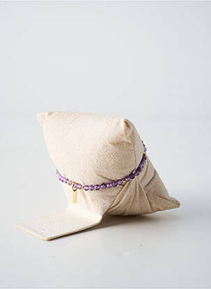 Brățară ornament piatră violet BY GARANCE femeie