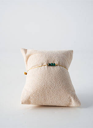 Brățară ornament piatră verde BY GARANCE femeie