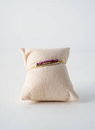 Brățară ornament piatră violet BY GARANCE femeie