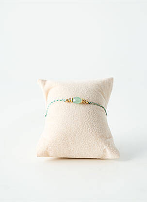 Brățară ornament piatră verde BY GARANCE femeie